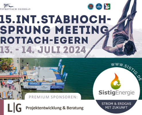 Stabhochsprung-Meeting Rottach-Egern - Sponsoring by SistigEnergie